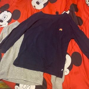 Gap girl long sleeve shirts